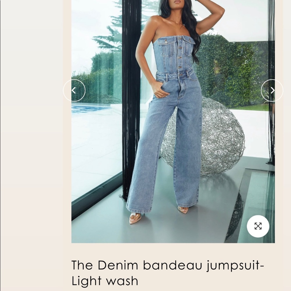 Denim jumpsuit